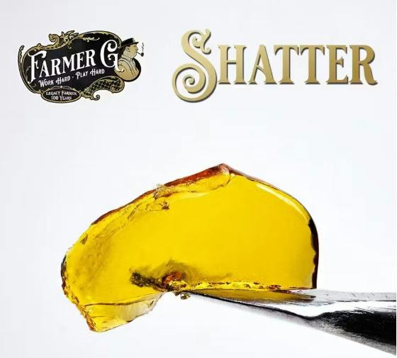 Farmer G - Cured Shatter - Grape Gasoline (H) (1.0g)