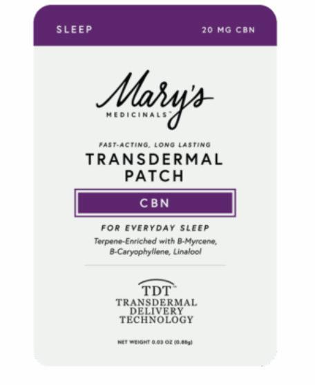 Mary's Medicinals - Transdermal Patch - Sleep