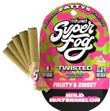Mfused Twisted - Infused Preroll 5pk - Wild Watermelon