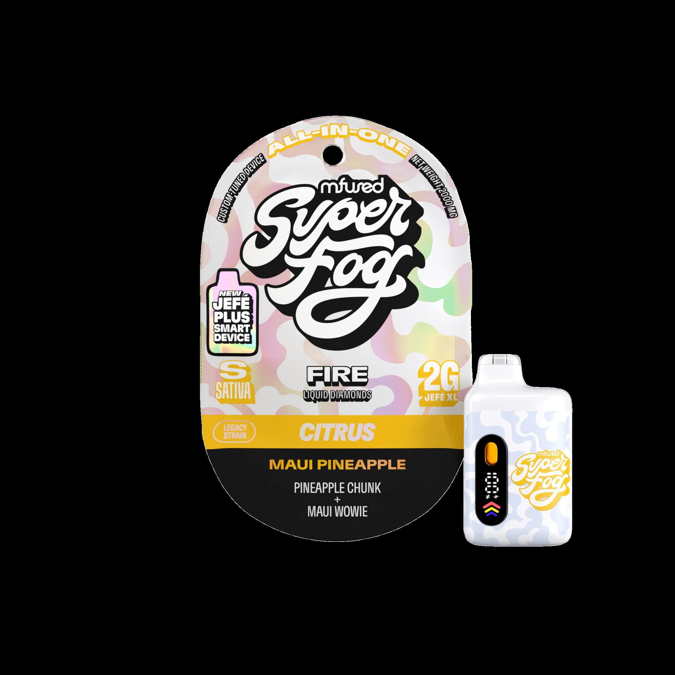 Mfused Fire - AIO Live Resin - Maui Pineapple