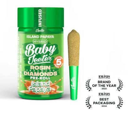 Jeeter - Infused Preroll 5pk - Island Papaya (H) (2.5g)