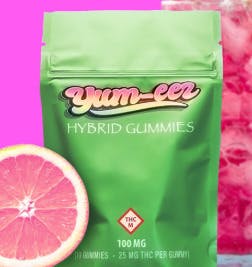 Yum-eez - Gummies - Sour Pink Lemonade (H) (100mg)