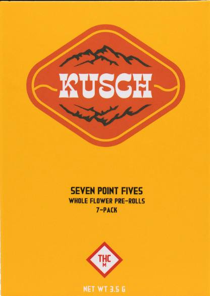 Kusch Cannabis - Preroll 7pk - Gush Mintz (IH) (3.5g)
