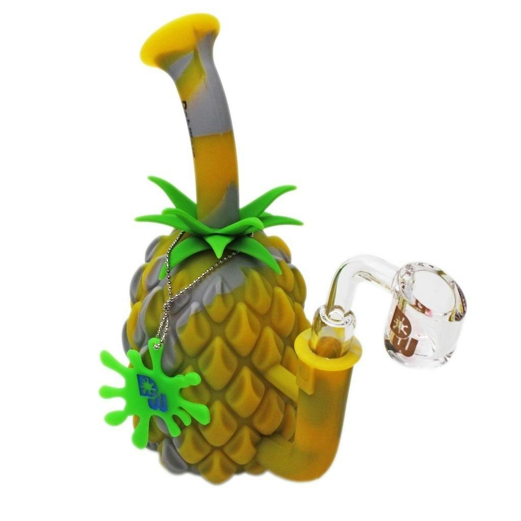 Silicone Dab Rig - Pineapple