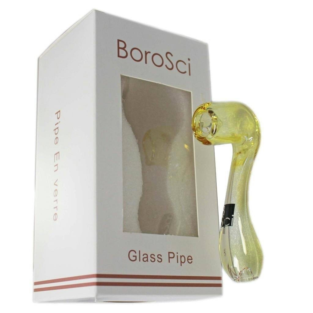 BoroSci - Mini Sherlock Glass Pipe - 4"