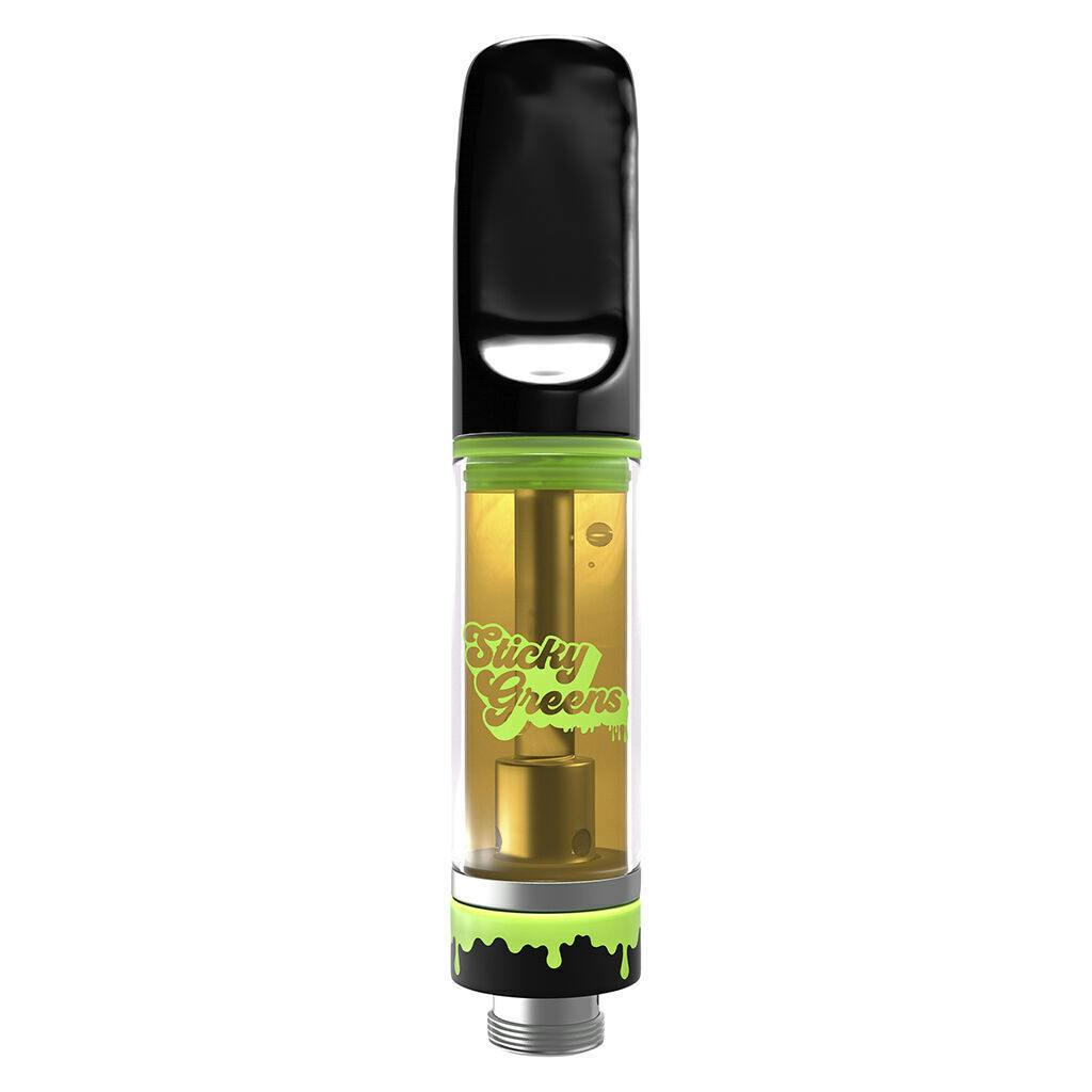 Sticky Greens - Rocket Bomb OG Pure Diamonds 97+ Vape 510 Thread Cartridge - Sativa - 0.95g