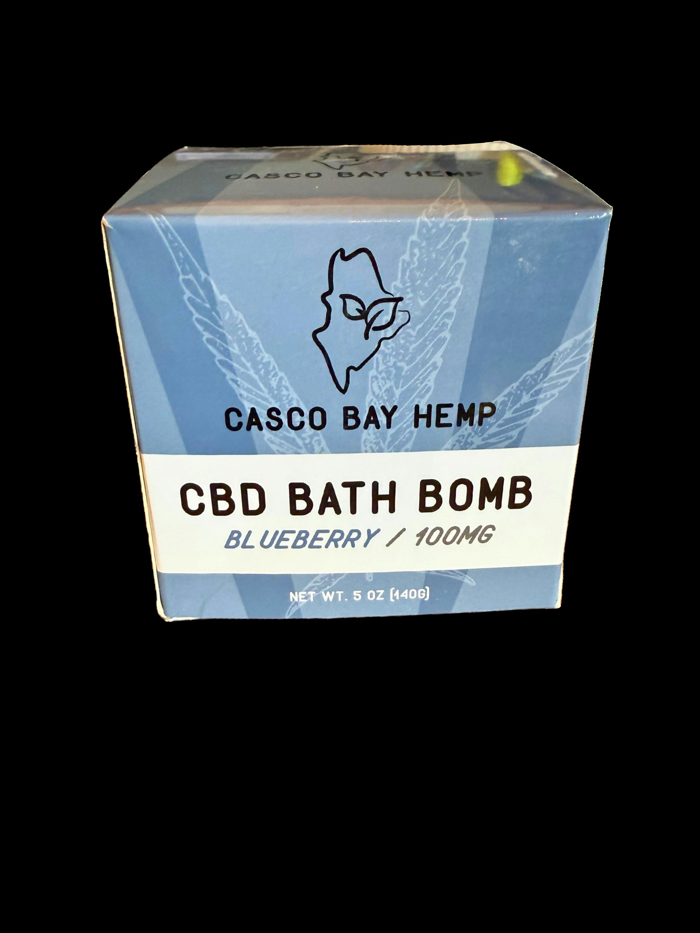 CBD Bath Bomb-Blueberry at Earth Keeper Cannabis (Winthrop)-Medical