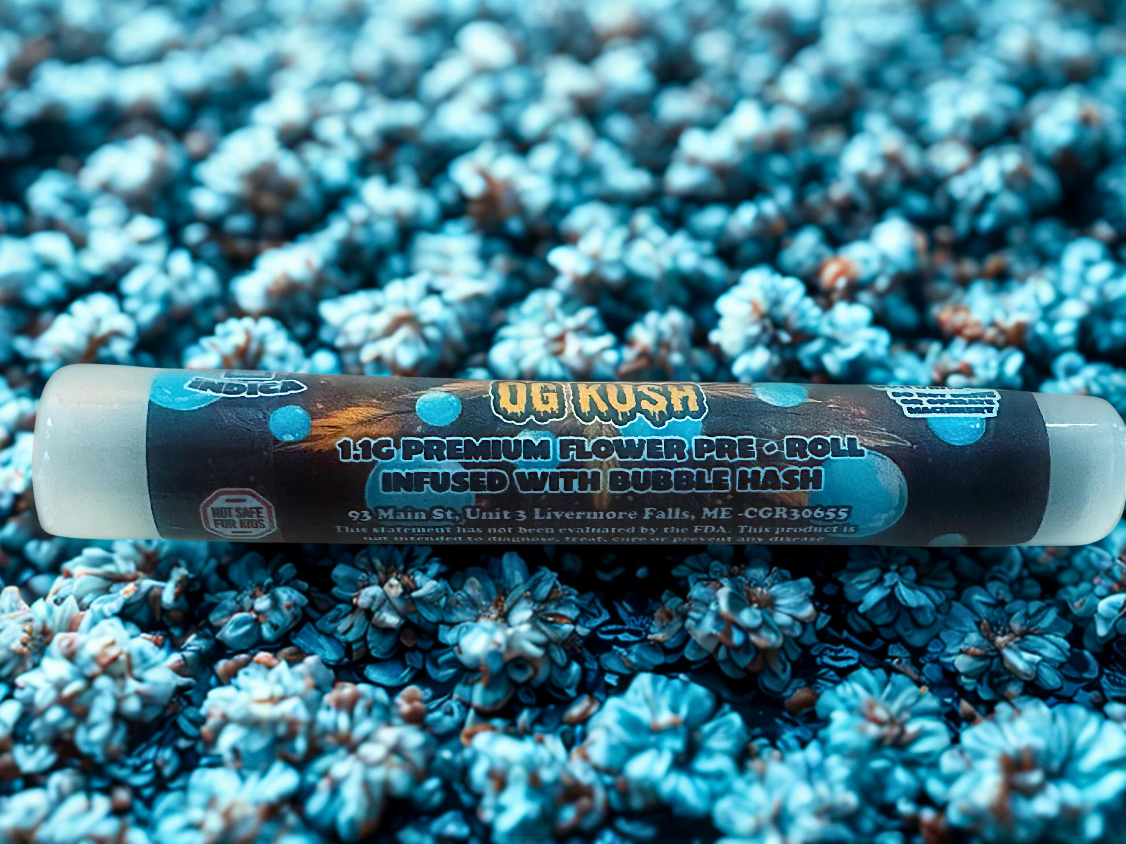 Tommy Blunt Bubble Hash Infused King Pre-Roll - OG Kush