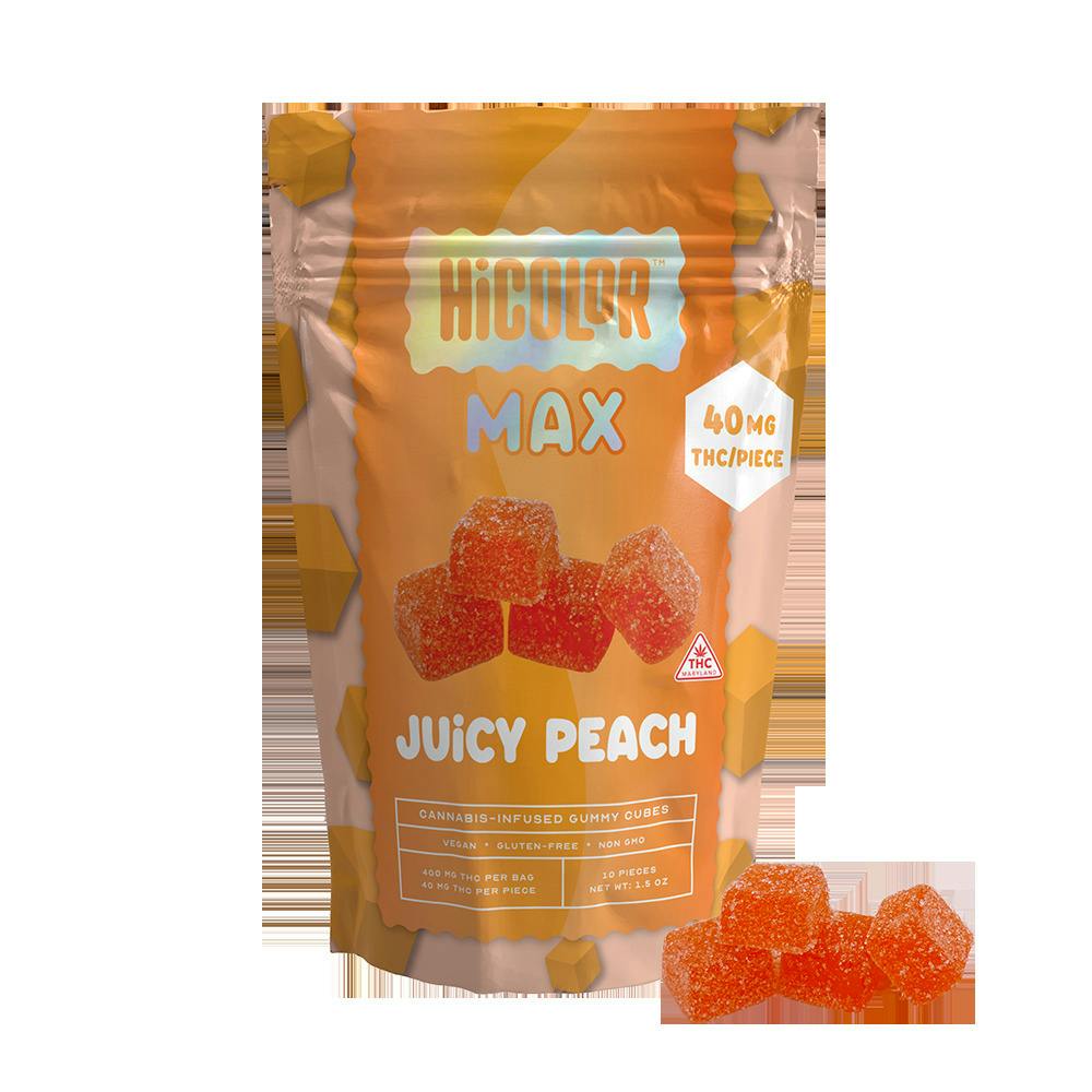 Juicy Peach 10pk Gummies