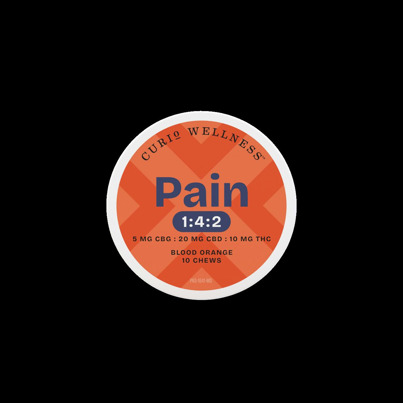 Pain Blood Orange 1:4:2 Chews