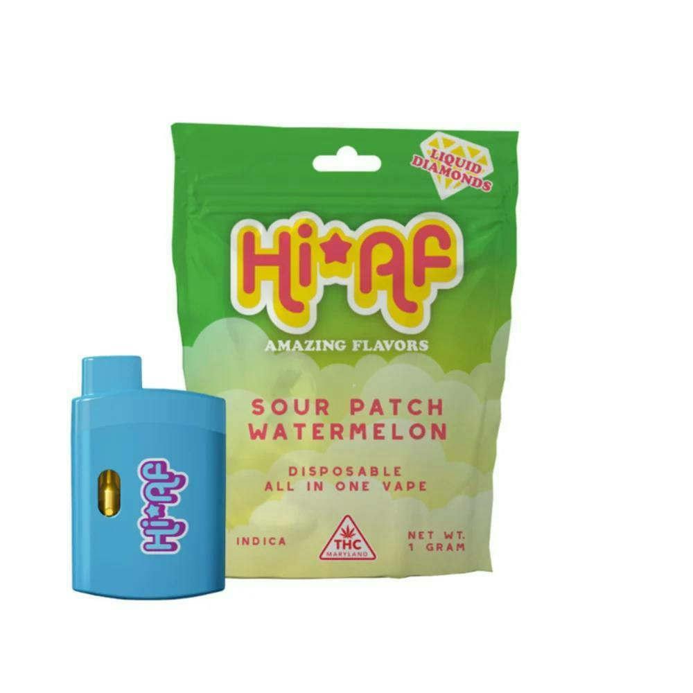 HiAF: Sour Patch Watermelon Disposable