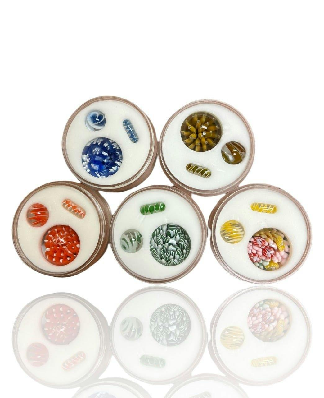 MK Glass - QB61 3D Pearl Set - Slurper Pearl Set