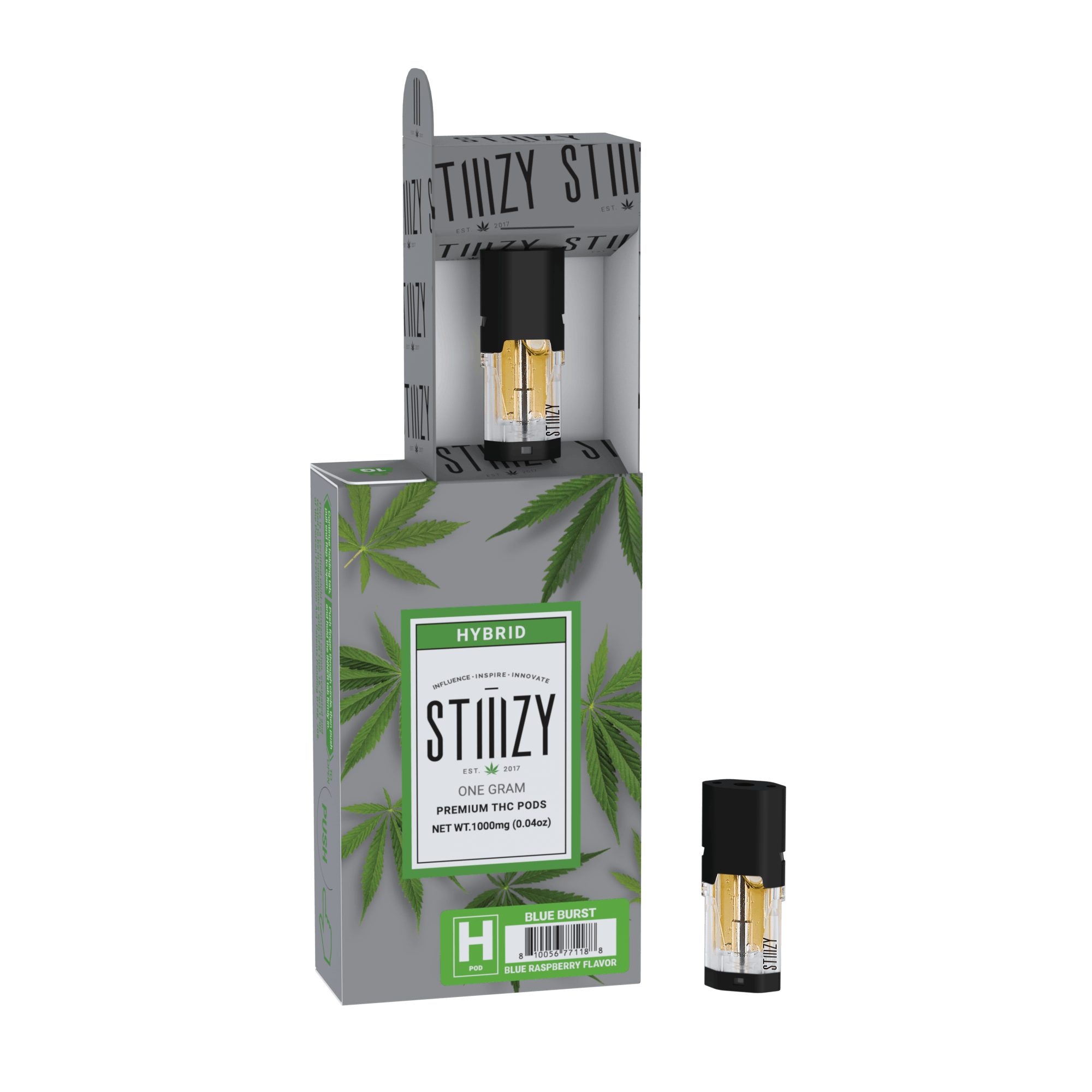 Vape Cartridge - BLUE BURST 1G Original THC Pod - STIIIZY