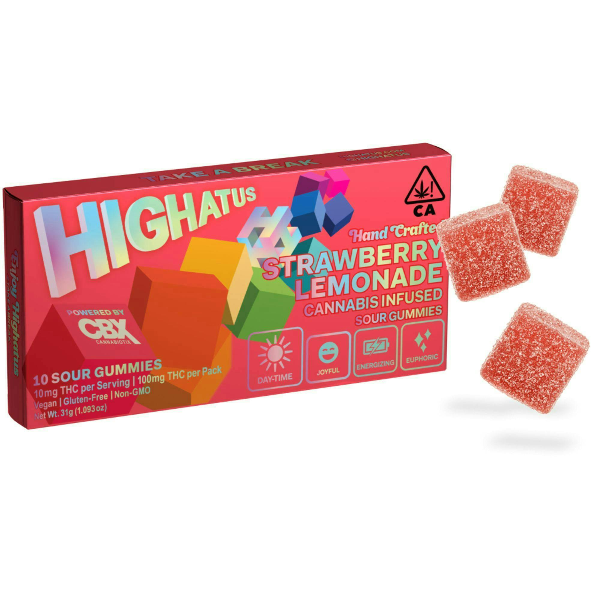 Cannabiotix - Strawberry Lemonade Sour gummies - Pack