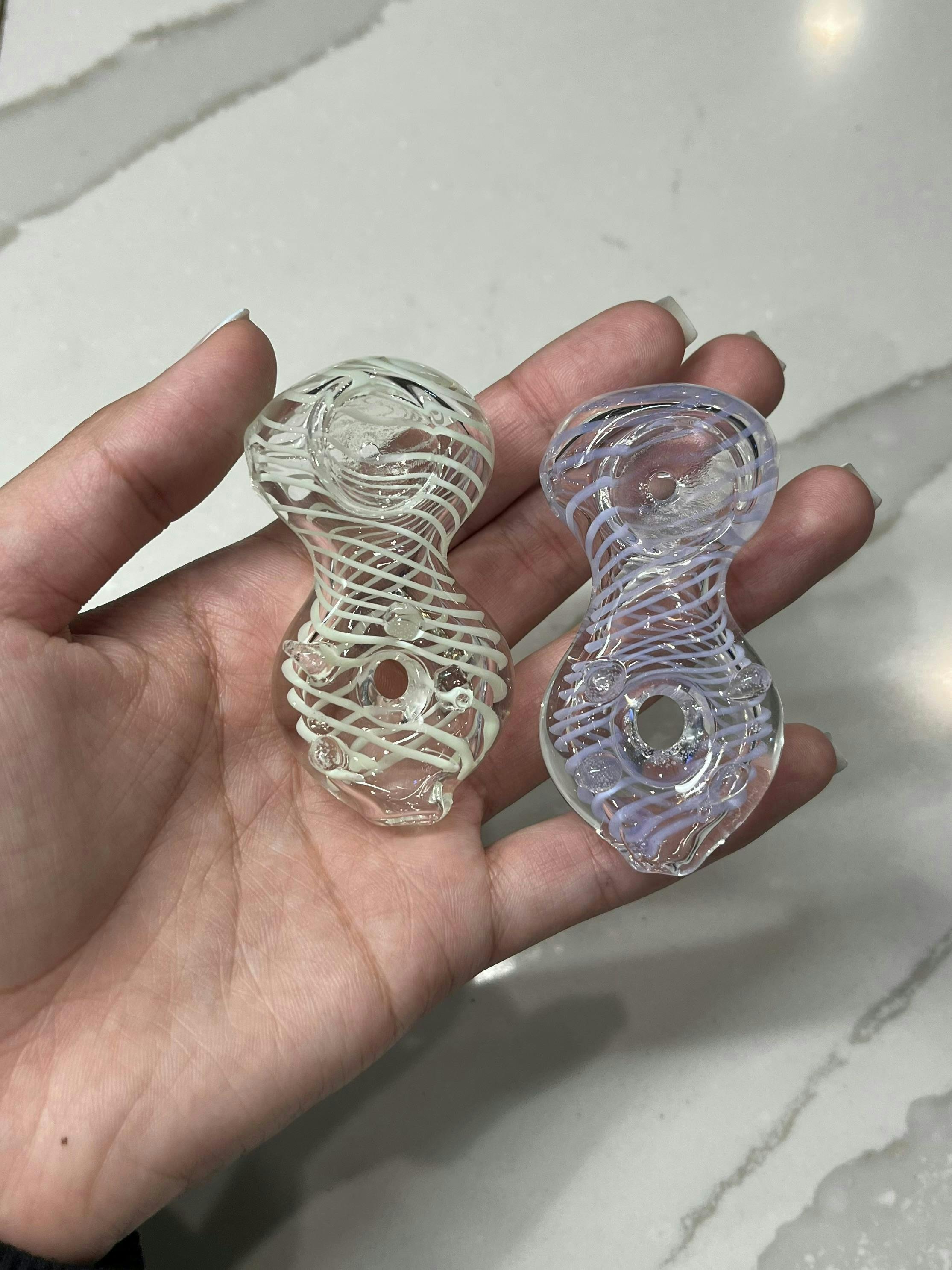 MK Glass - Wigwag Hand Pipe H04 - Pipe