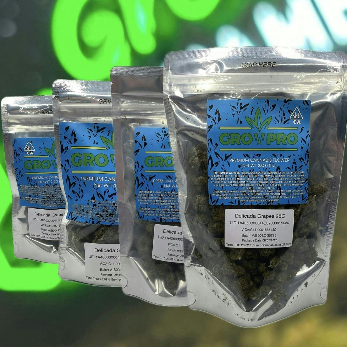 GrowPro - Delicada Grapes Big Nugs