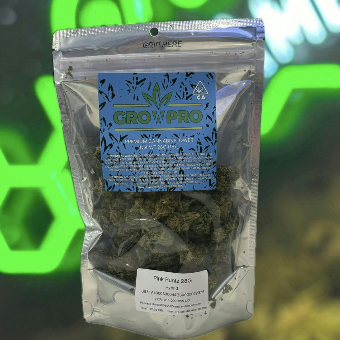 GrowPro - Pink Runtz Ounce GH - Ounce
