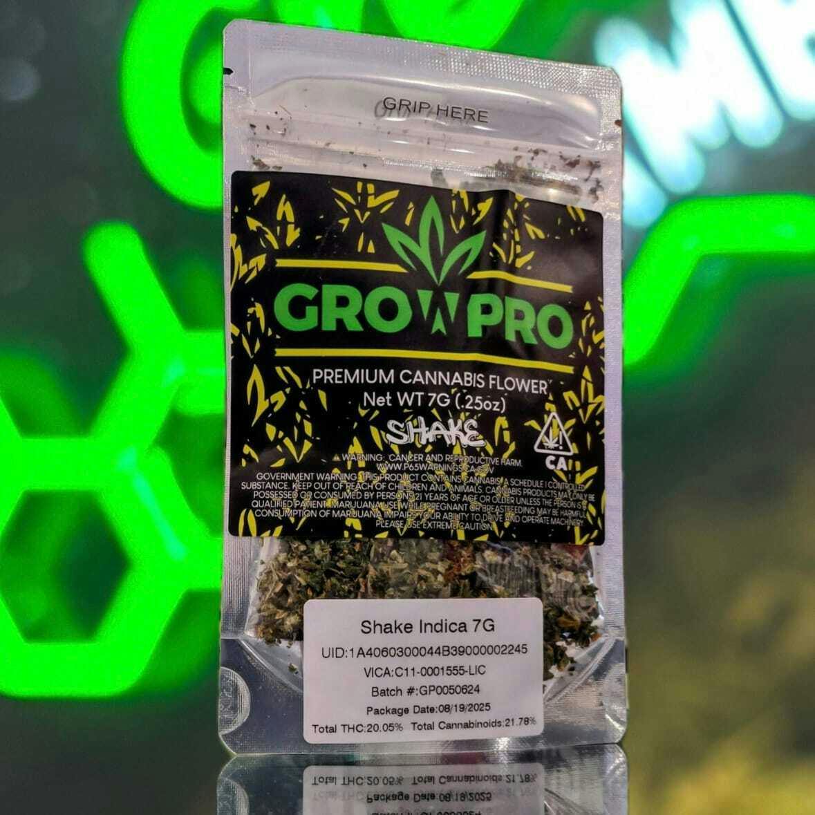 GrowPro - Indica Shake 7G - Shake