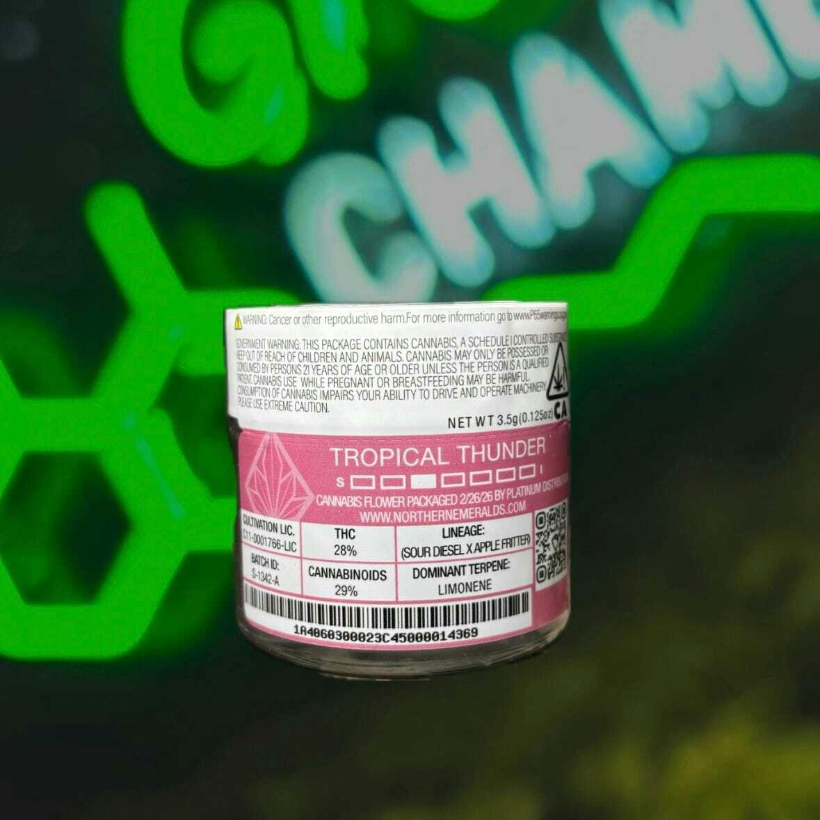 Northern Emeralds - Tropical Thunder - Eighth