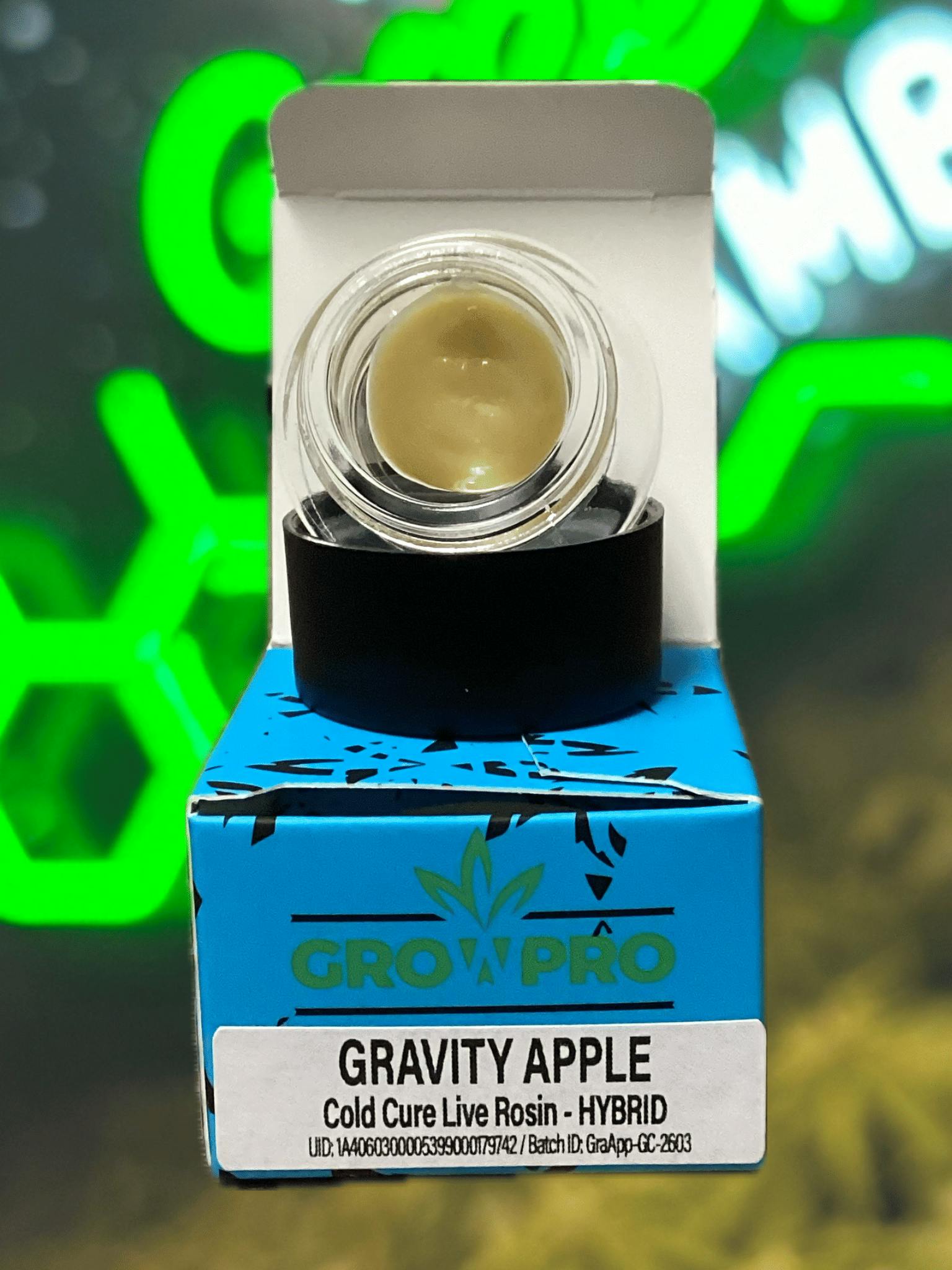 GrowPro - Gravity Apple Live Rosin - Concentrate