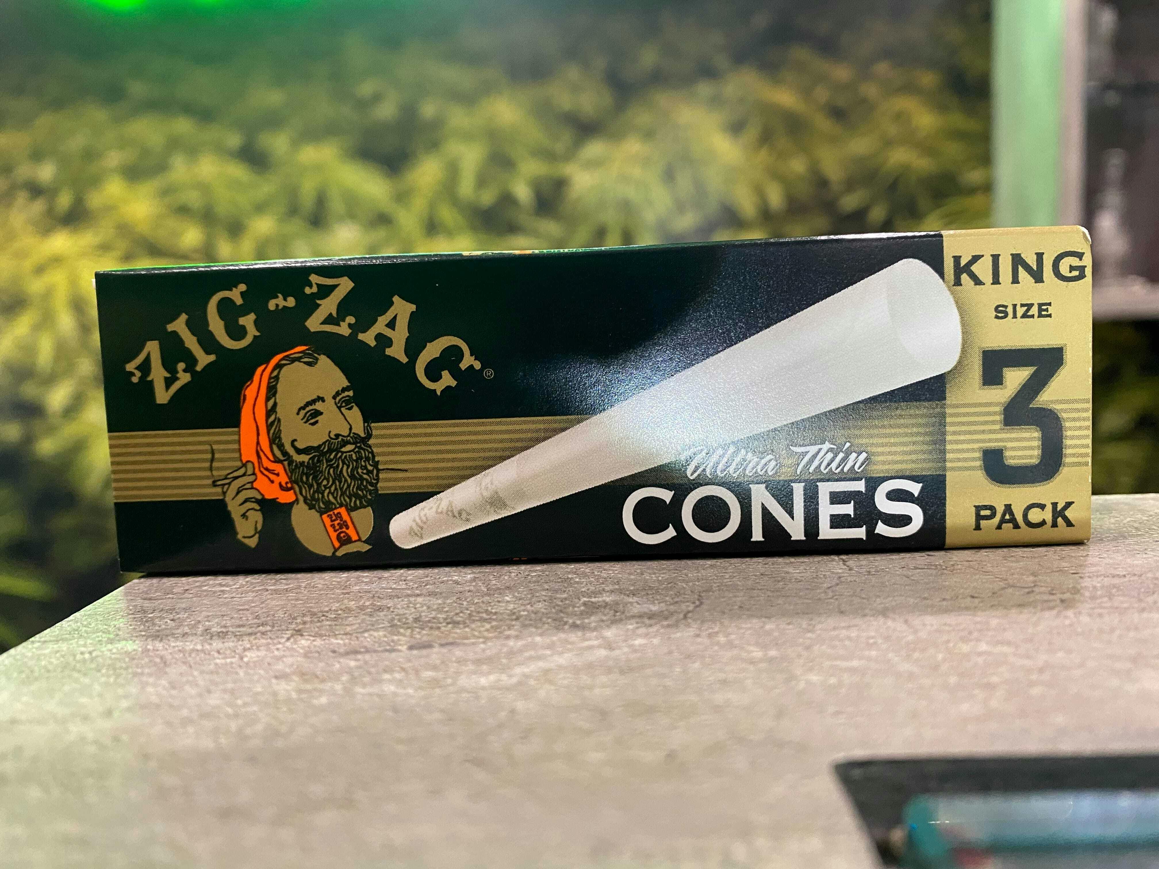 Zig-Zag - Zig Zag King Cone - pack