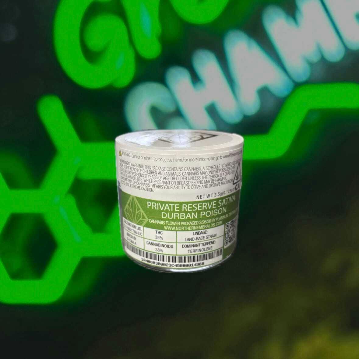 Northern Emeralds - Durban Poison - Eighth