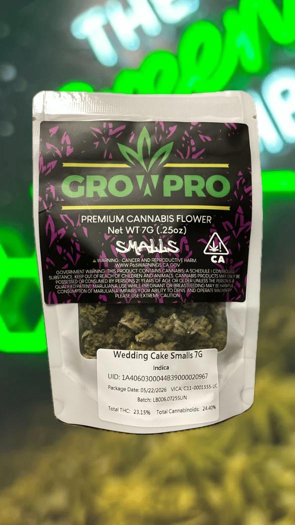 GrowPro - Wedding Cake SMLS 7g - Quarter