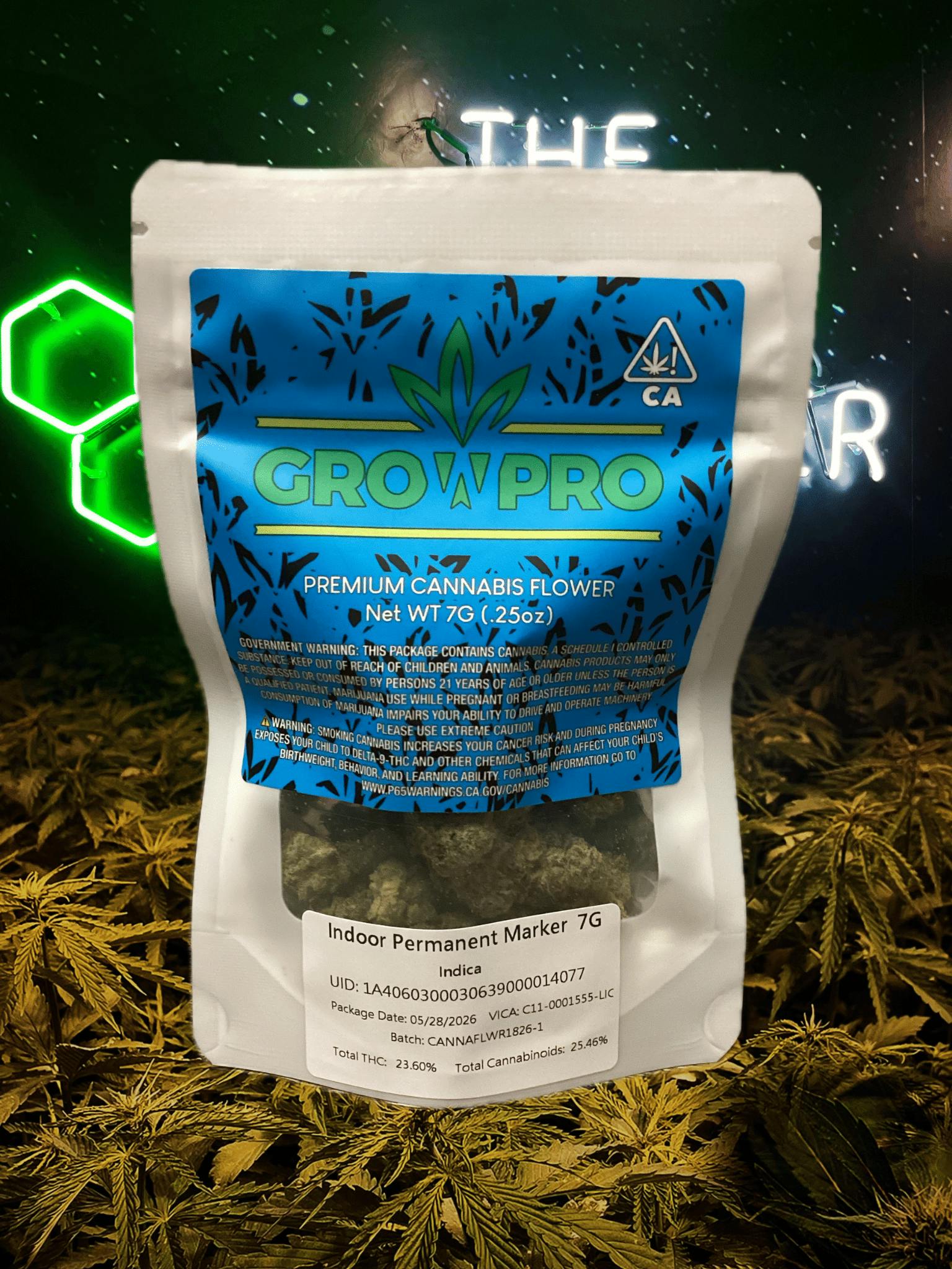 GrowPro - Permanent Marker 7g indoor - Quarter