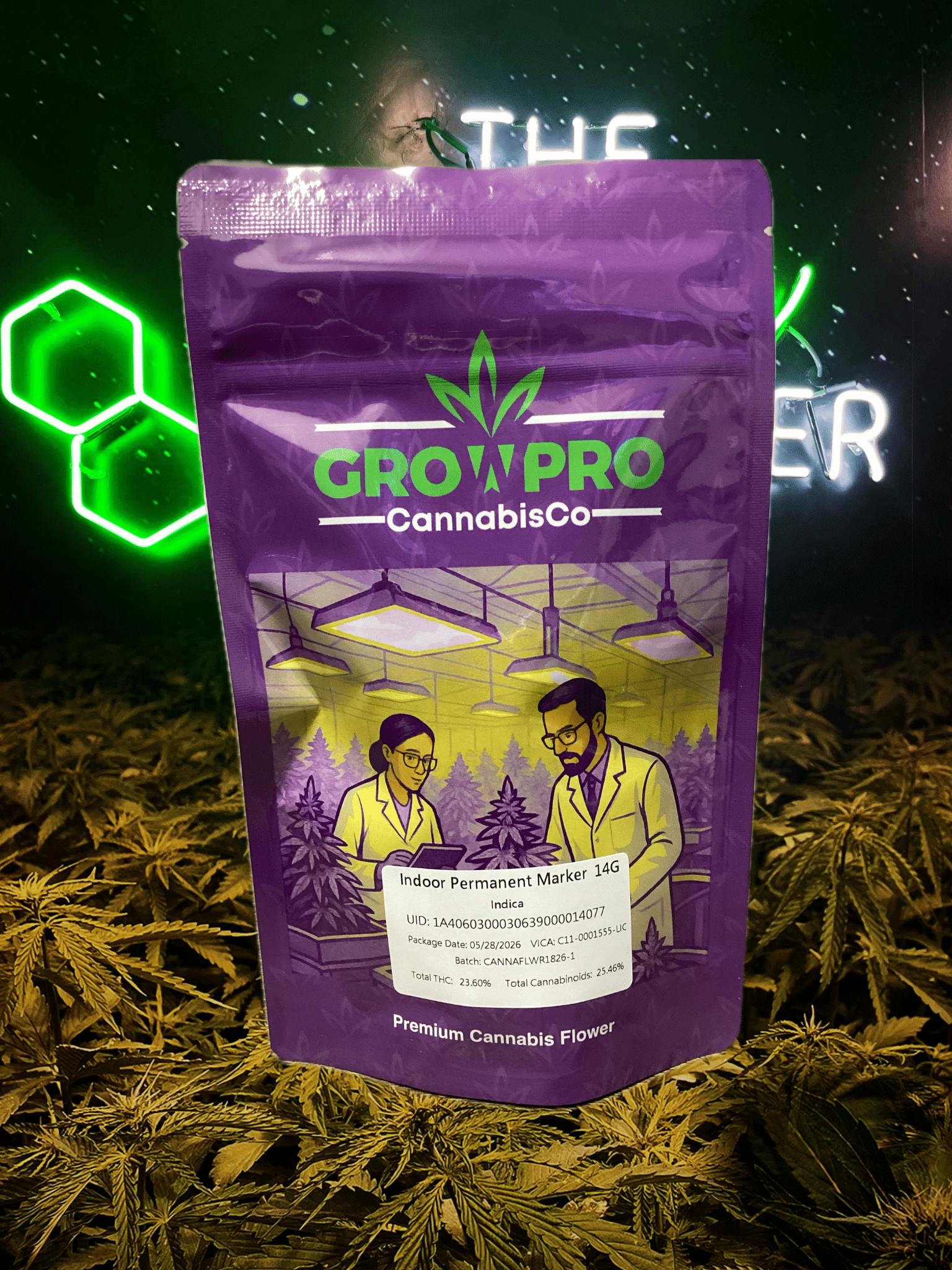 GrowPro - Permanent Marker 14g indoor - Half Oz