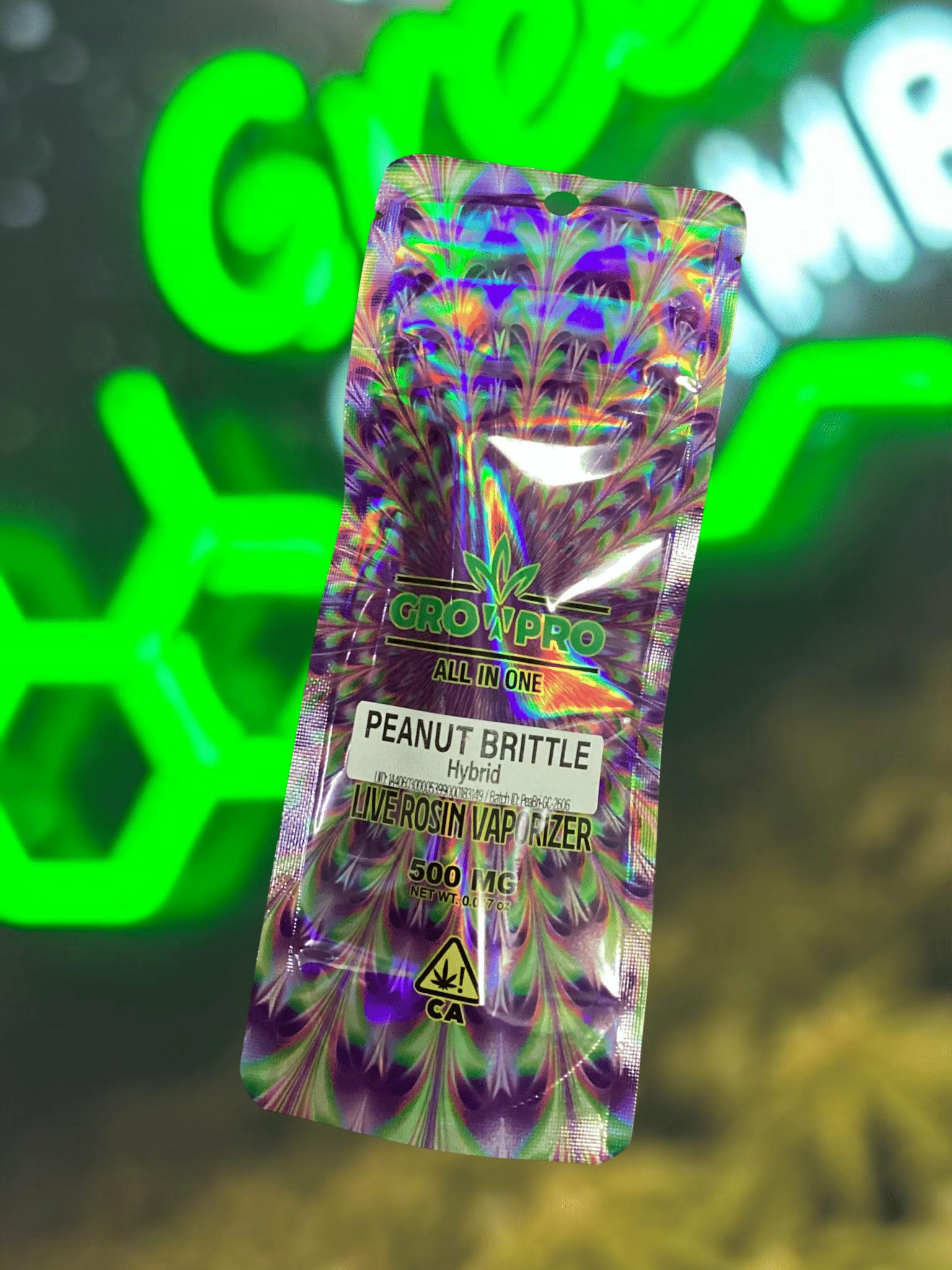 GrowPro - Peanut Brittle .5G Rosin AIO - Rosin AIO