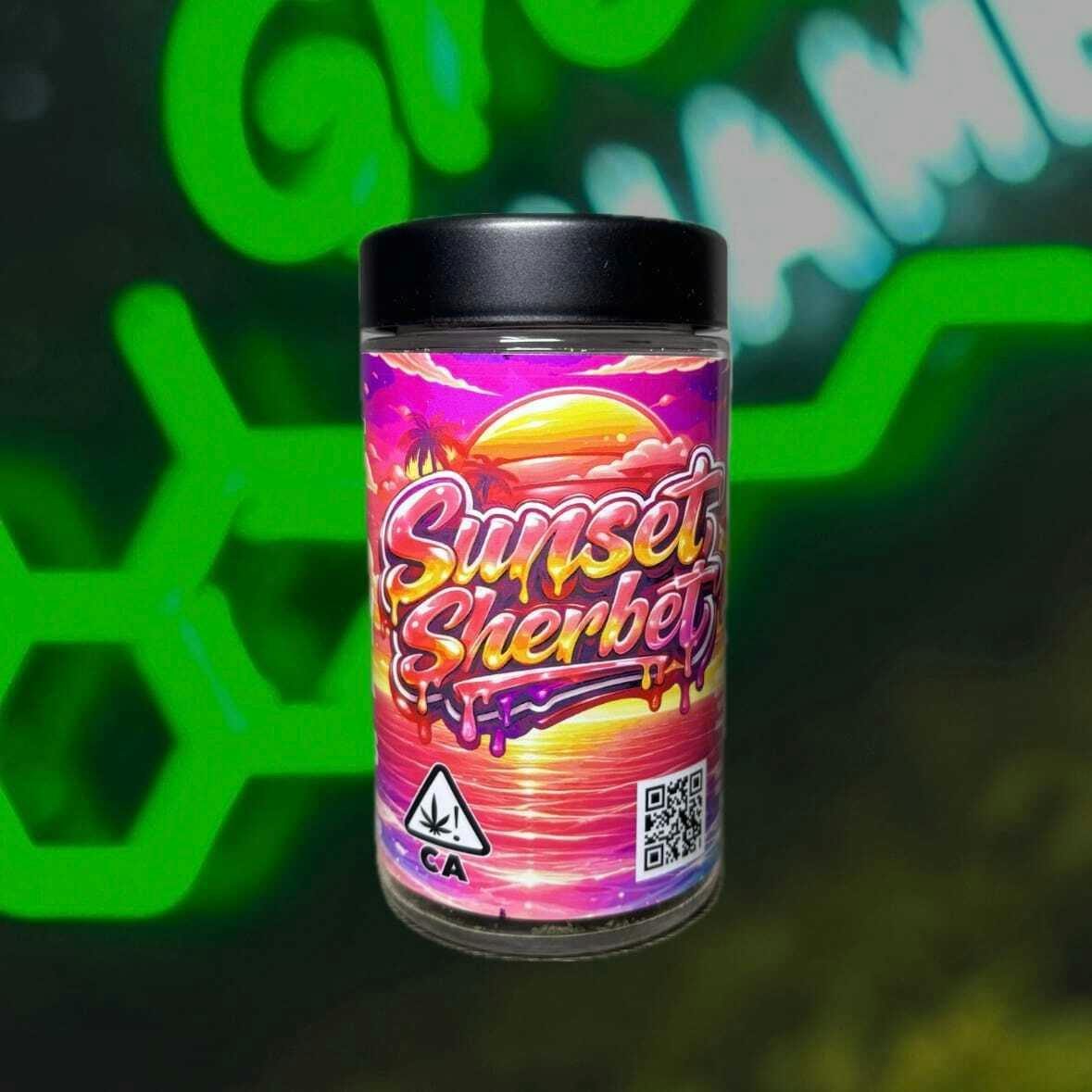 The Cure Company - Sunset Sherbet 14g - Half Oz
