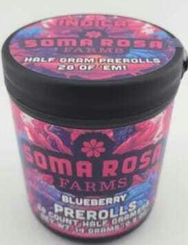 Soma Rosa - Lemon Cherry Gelato 28pk - Preroll Pack