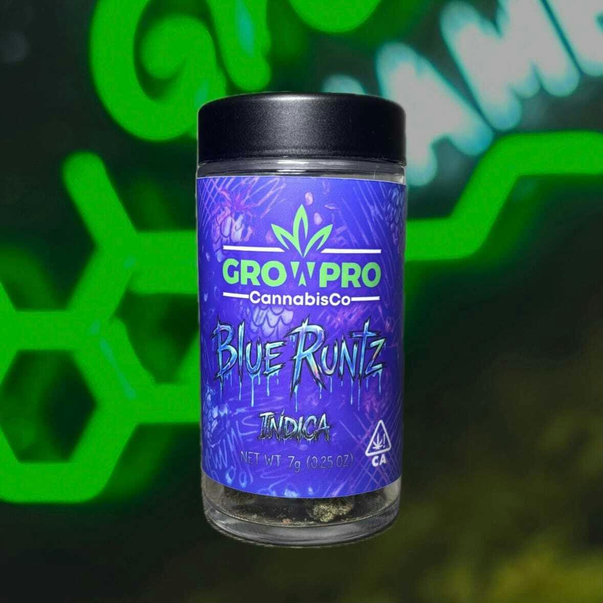 GrowPro - Blue Runtz 7G INDR - Quarter