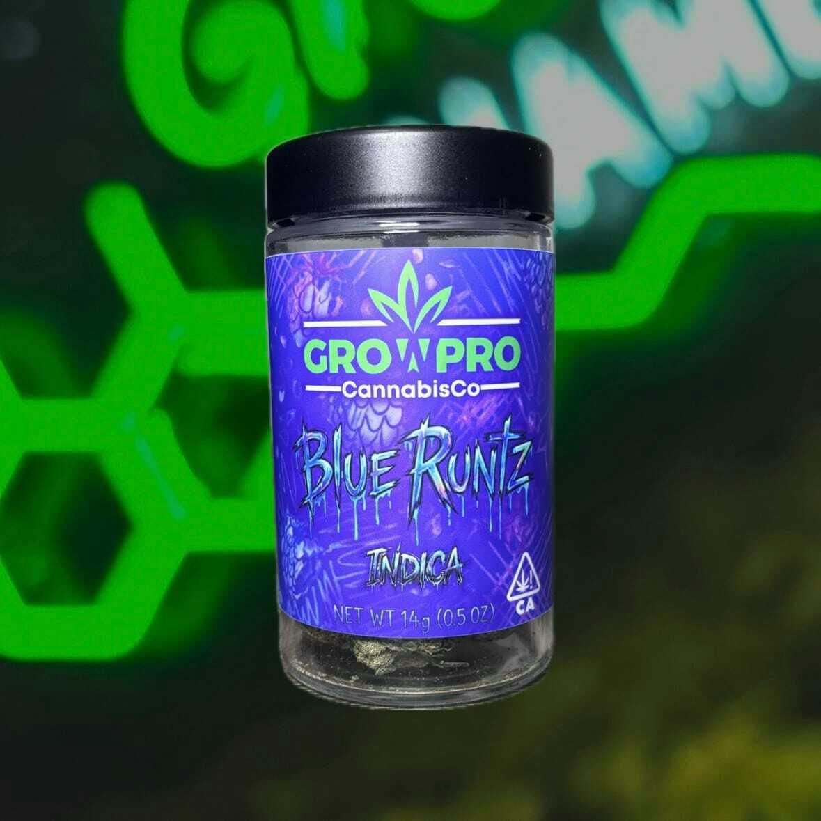 GrowPro - Blue Runtz 14G INDR - Half Ounce INDR
