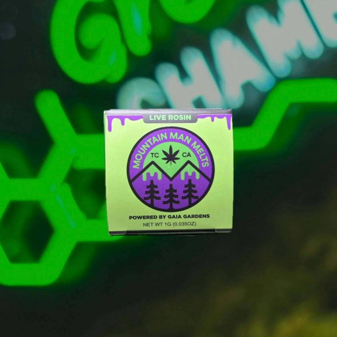 Mountain Man Melts - Lemon Law | Live Rosin - Concentrate