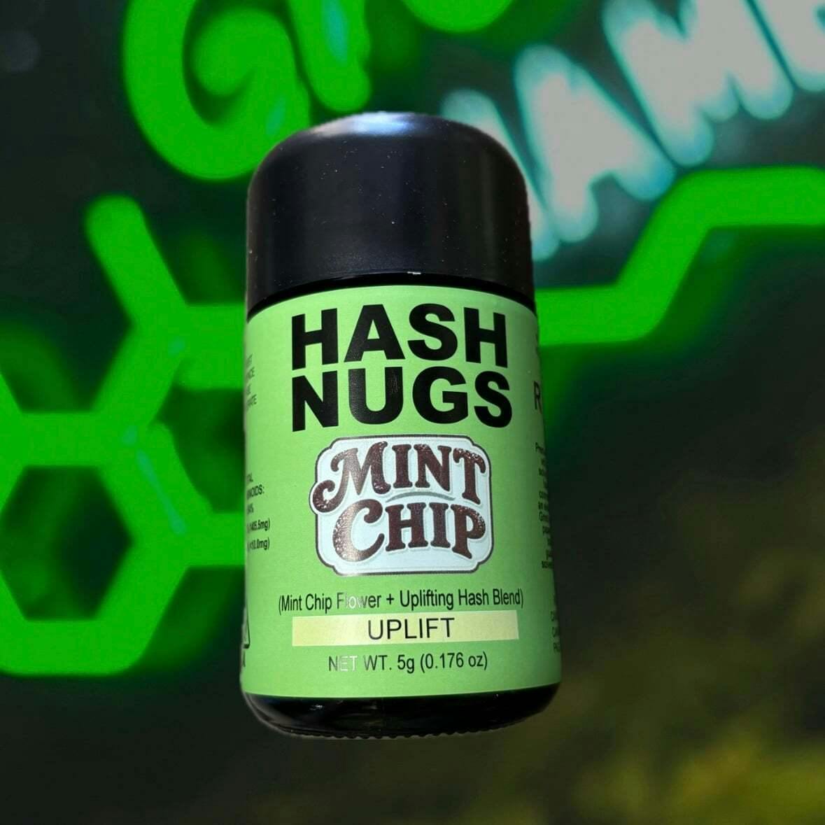 Rosin Tech Labs - Mint Chip | Hash Nugs - Infused Flower