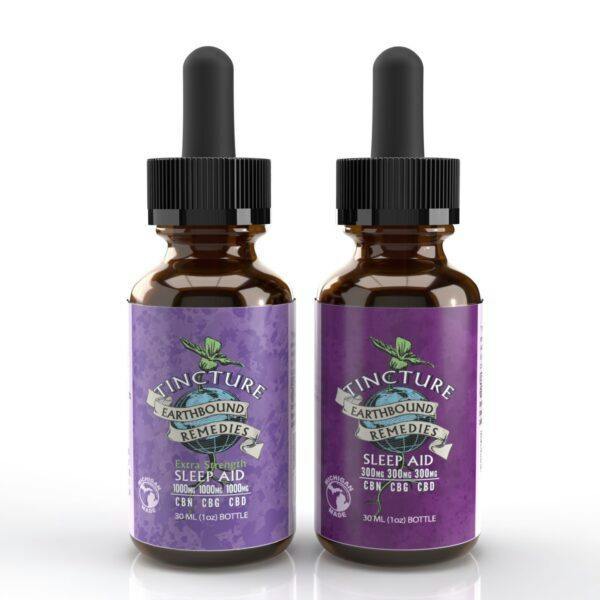 Earthbound Remedies - 3000MG 1:1:1 CBN:CBG:CBD Tincture SLEEP