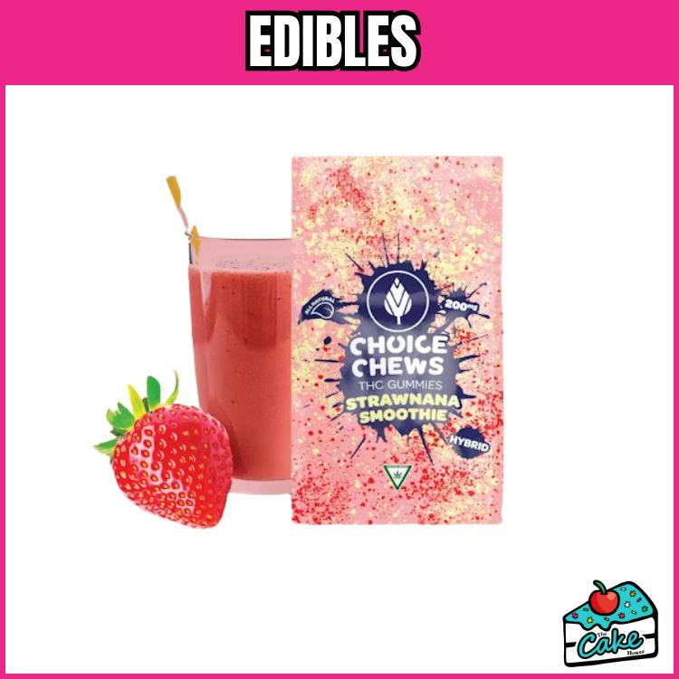 Choice - 200MG Gummies - Strawnana Smoothie
