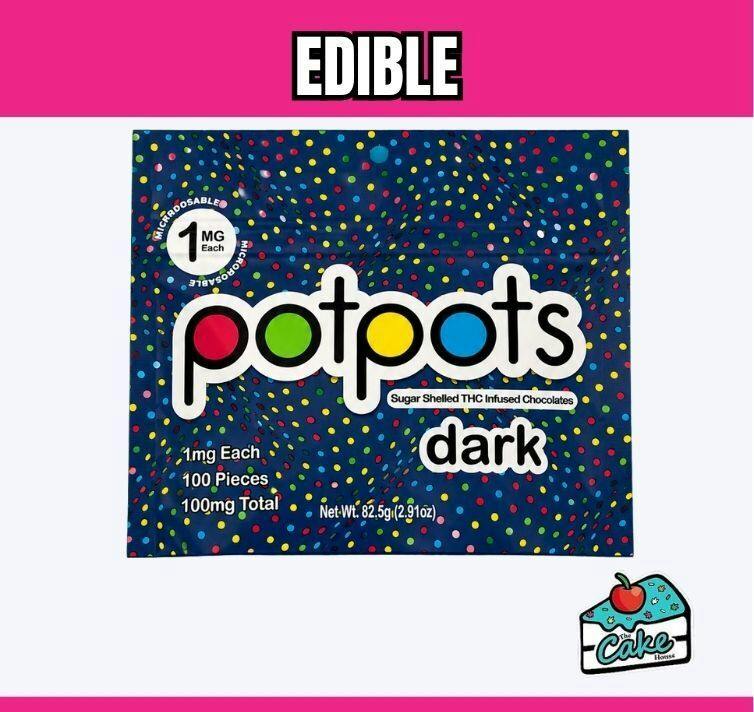 Potpots - 100mg - Dark Chocolate
