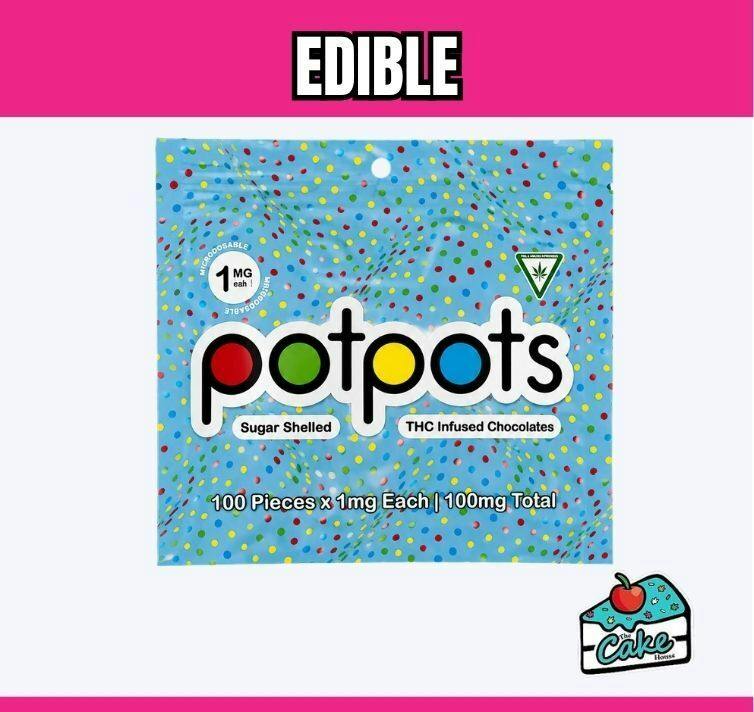 Potpots - 100mg - Milk Chocolates