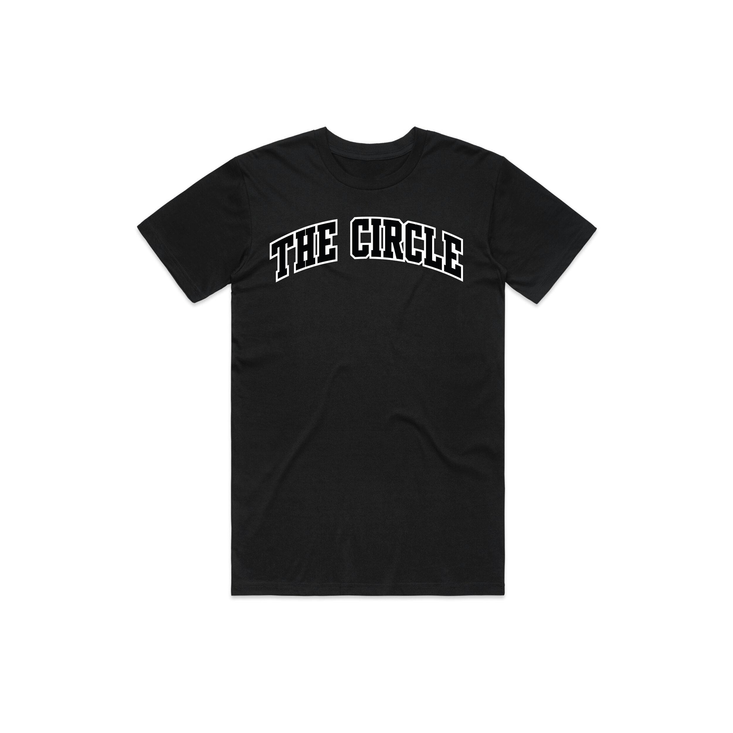 THE CIRCLE - COLLAGE ARCH T SHIRT - BLACK - LARGE