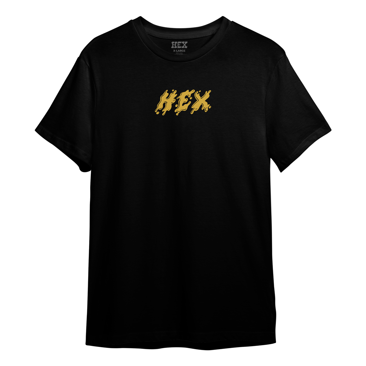 HEX - BROKEN HEX T SHIRT - BLACK - LARGE