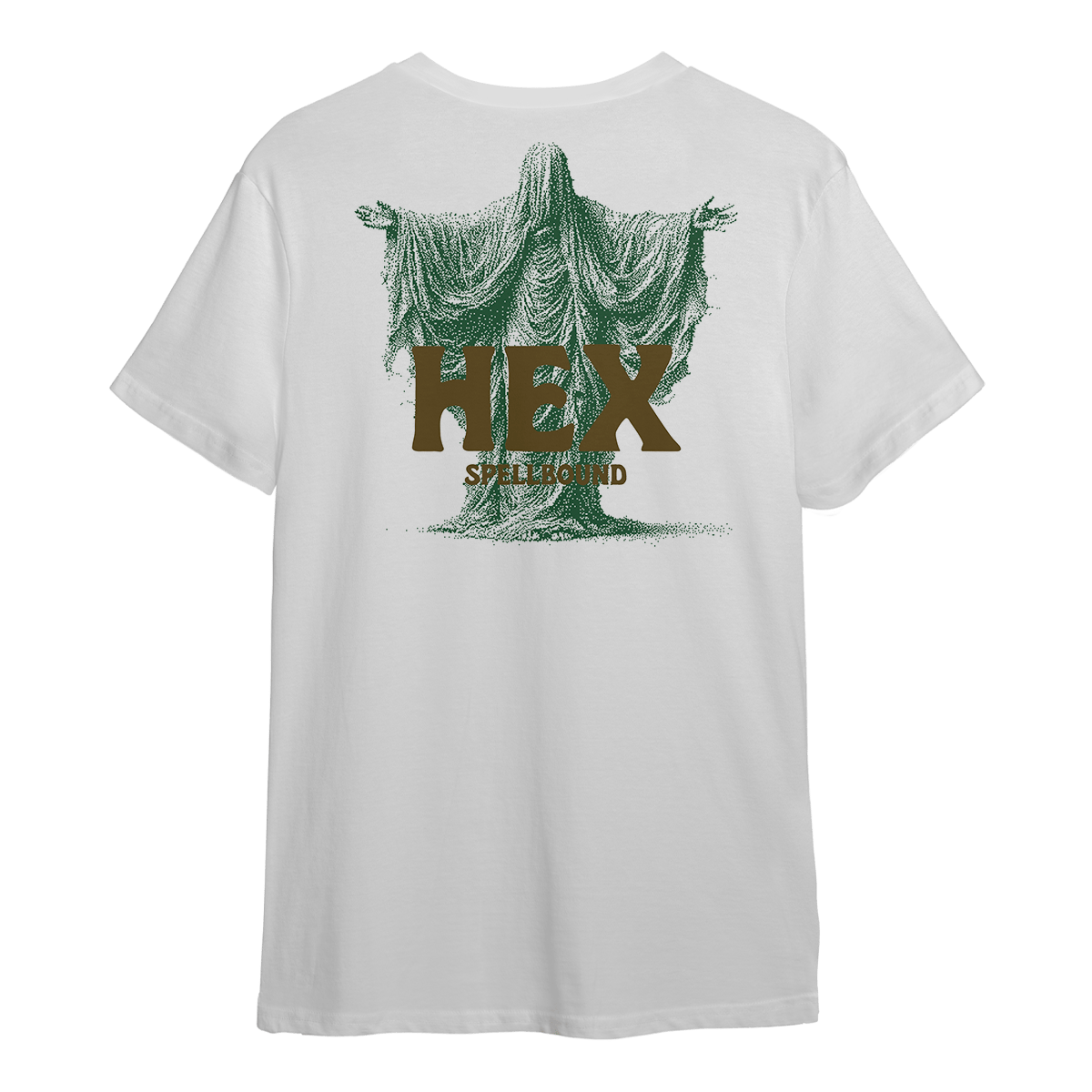 HEX - SPELLBOUND GHOST T SHIRT - WHITE - SMALL