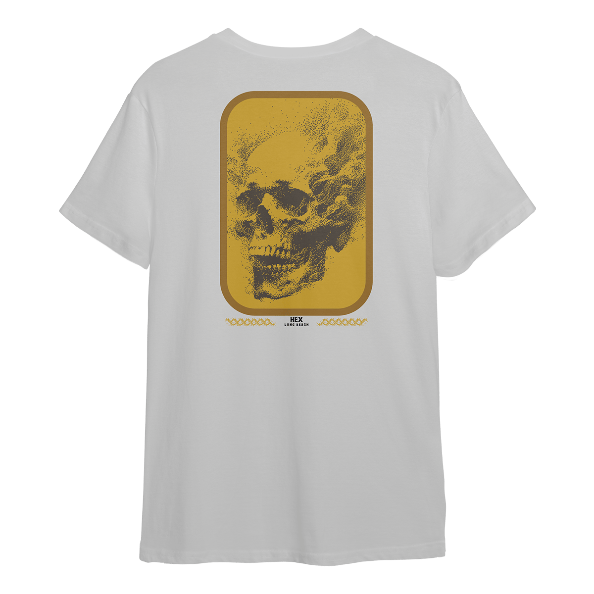 HEX | SKULL T-SHIRT | BONE | X-LARGE