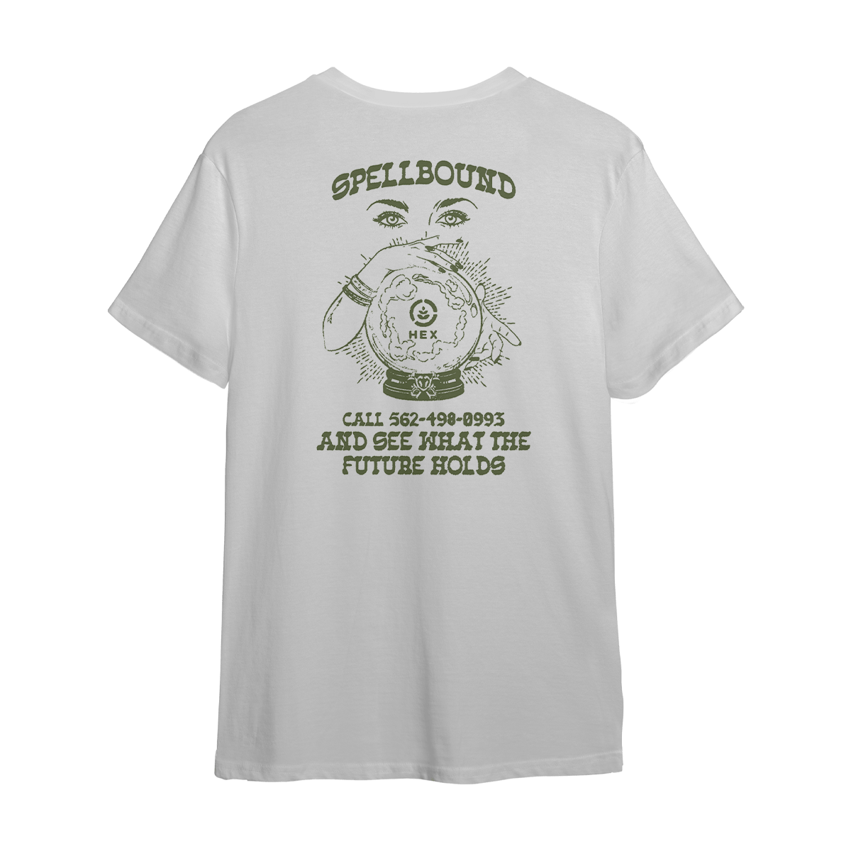 HEX - SPELLBOUND T SHIRT - WHITE - MEDIUM