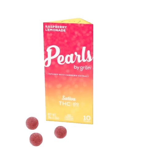 PEARLS - RASPBERRY LEMONADE GUMMIES (100MG)