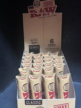 Raw Cones - 6pk