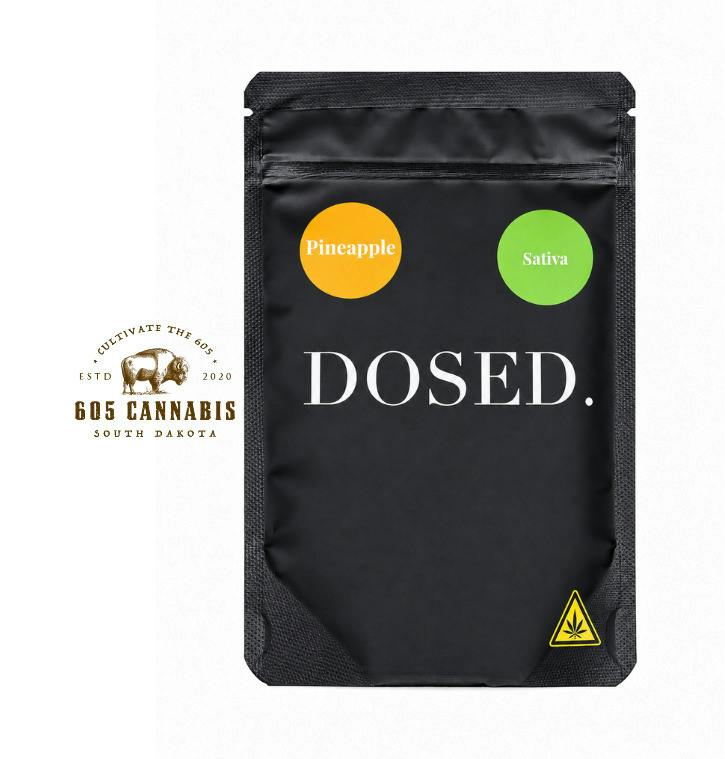 Dosed ¦ Sativa Pineapple Gummies 10pc.