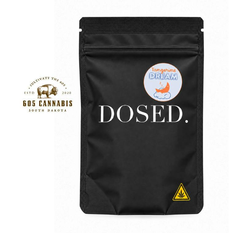 Dosed ¦ Tangerine Dream MELATONIN & CBN Gummies 10pc.