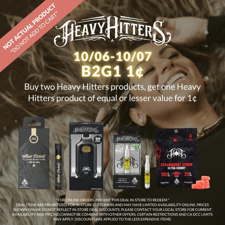 Heavy Hitters - ASHE X HEAVY HITTERS 🔥- PAY LESS MORE WEED💨